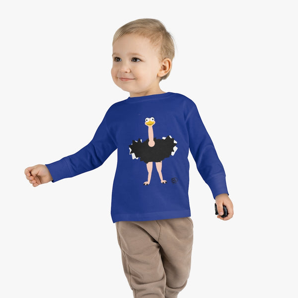 Ostrich - Toddler Long Sleeve Tee