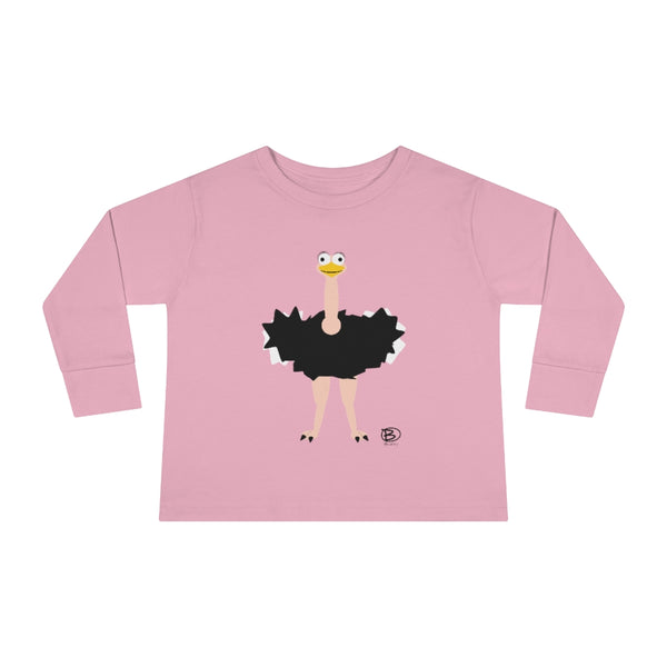 Ostrich - Toddler Long Sleeve Tee