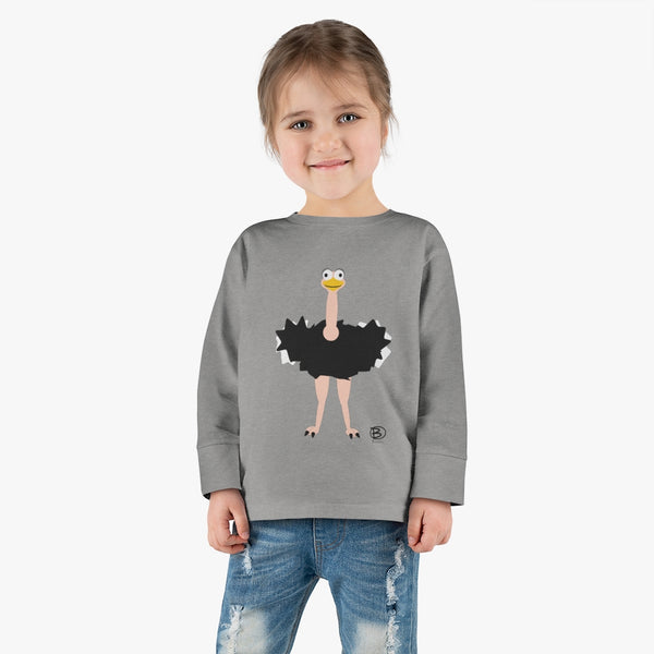 Ostrich - Toddler Long Sleeve Tee