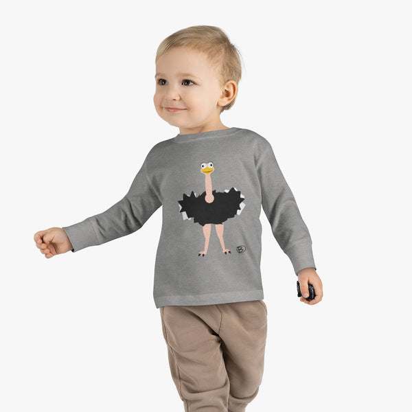 Ostrich - Toddler Long Sleeve Tee