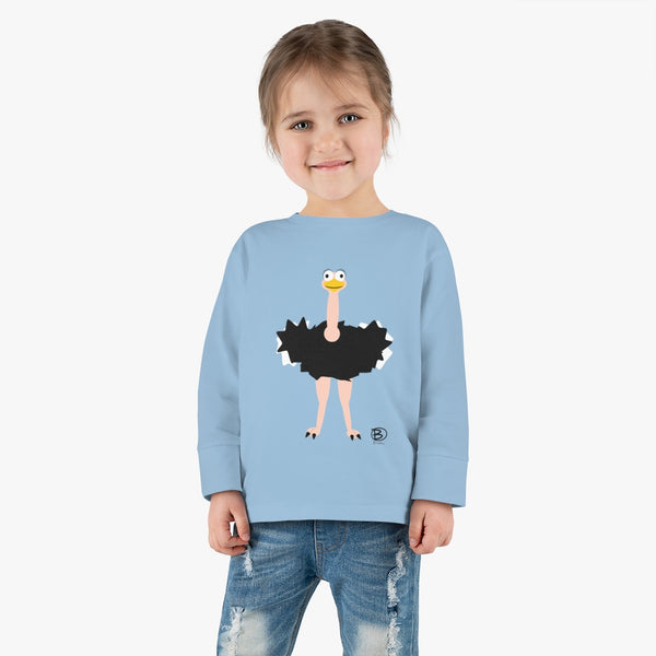 Ostrich - Toddler Long Sleeve Tee