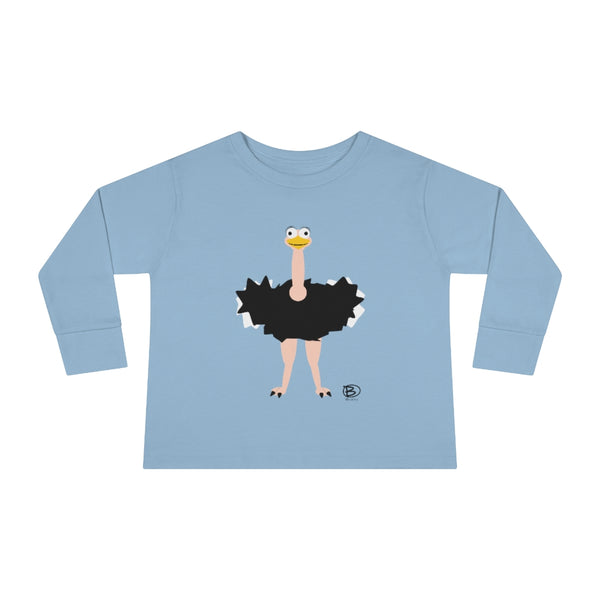 Ostrich - Toddler Long Sleeve Tee