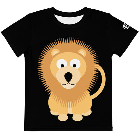 Boffo Lion - Kids crew neck t-shirt - Black