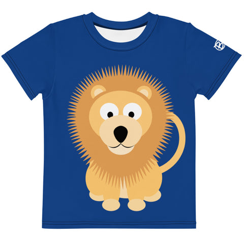 Boffo Lion - Kids crew neck t-shirt - Dark Blue
