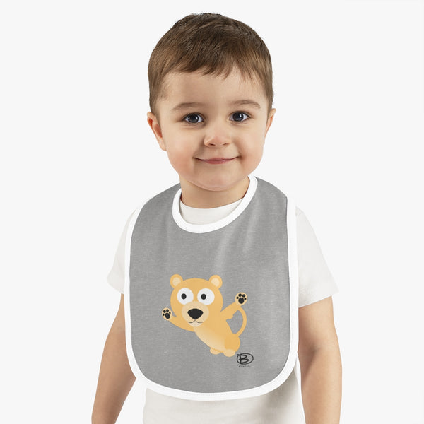 Lion Cub - Contrast Trim Jersey Bib