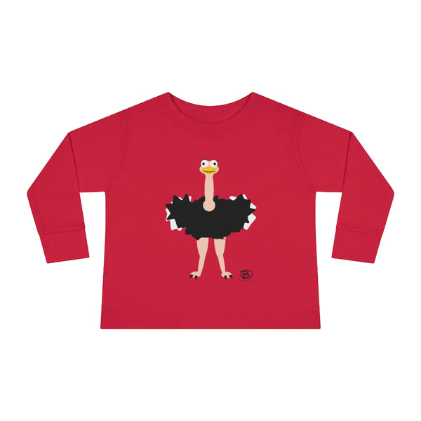 Ostrich - Toddler Long Sleeve Tee