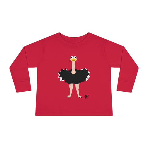 Ostrich - Toddler Long Sleeve Tee