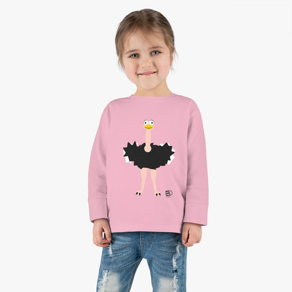 Ostrich - Toddler Long Sleeve Tee