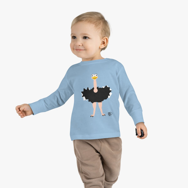 Ostrich - Toddler Long Sleeve Tee